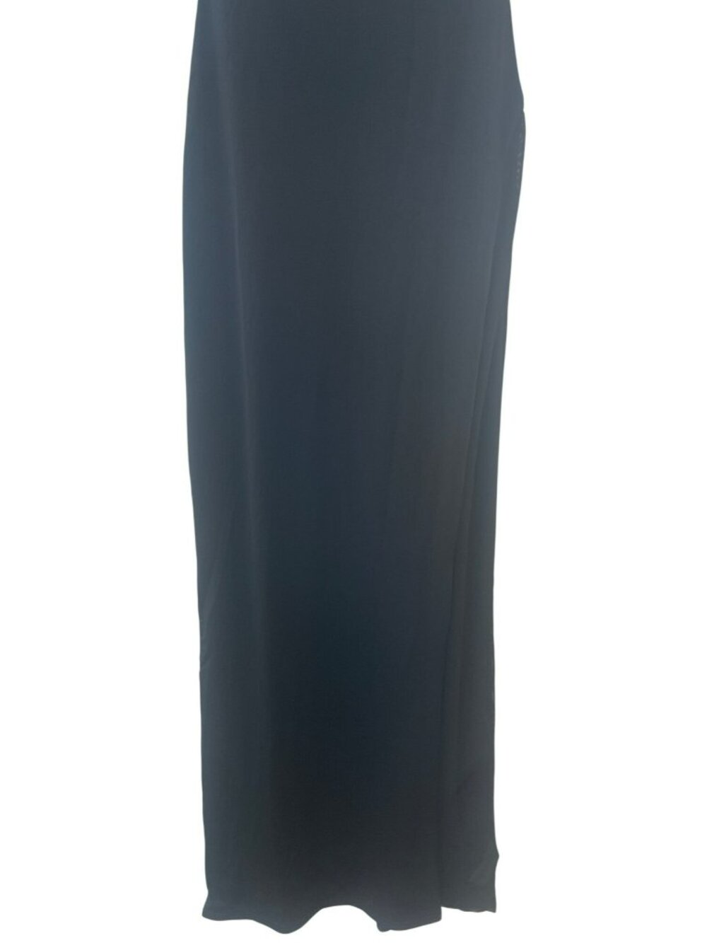 Meshki Wyatt Slinky Mesh Maxi Dress Black Elegant Eveningwear Size Small NWT - Picture 5 of 9